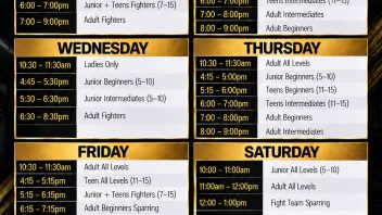 Timetable